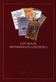 Imagen de portada del libro Estudios de historiografía lingüística