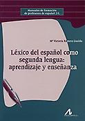 Imagen de portada del libro Léxico del español como segunda lengua