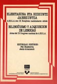 Imagen de portada del libro Bilingüismo y adquisición de lenguas