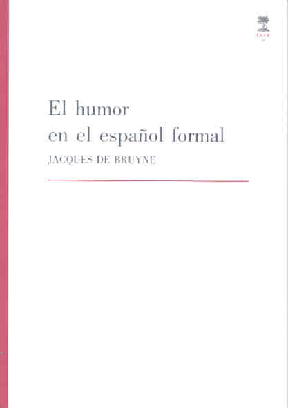 Imagen de portada del libro El humor en el español formal