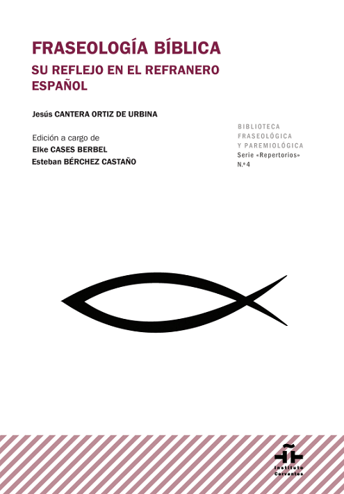 Imagen de portada del libro Fraseología bíblica su reflejo en el refranero español