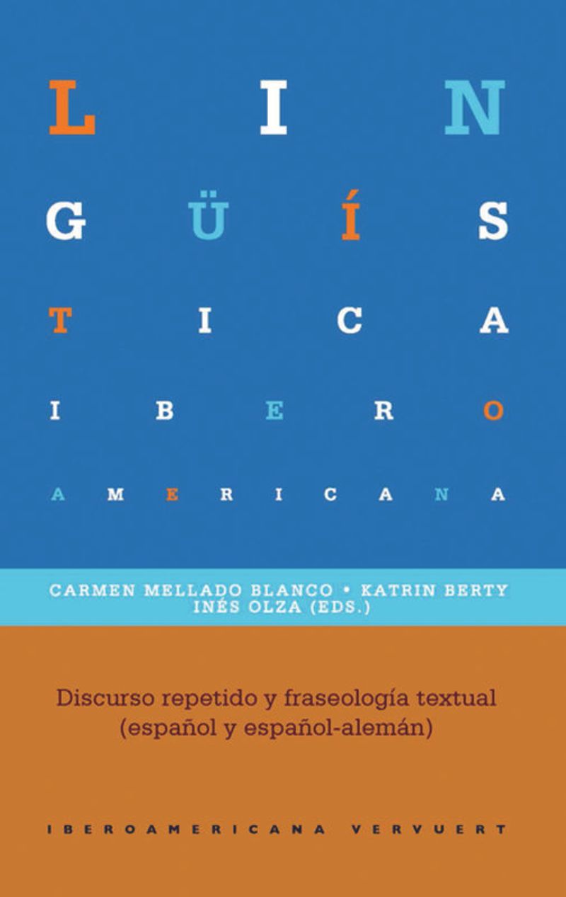 Imagen de portada del libro Discurso repetido y fraseología textual (español y español-alemán)