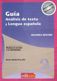 Imagen de portada del libro Guía análisis de texto y lengua española