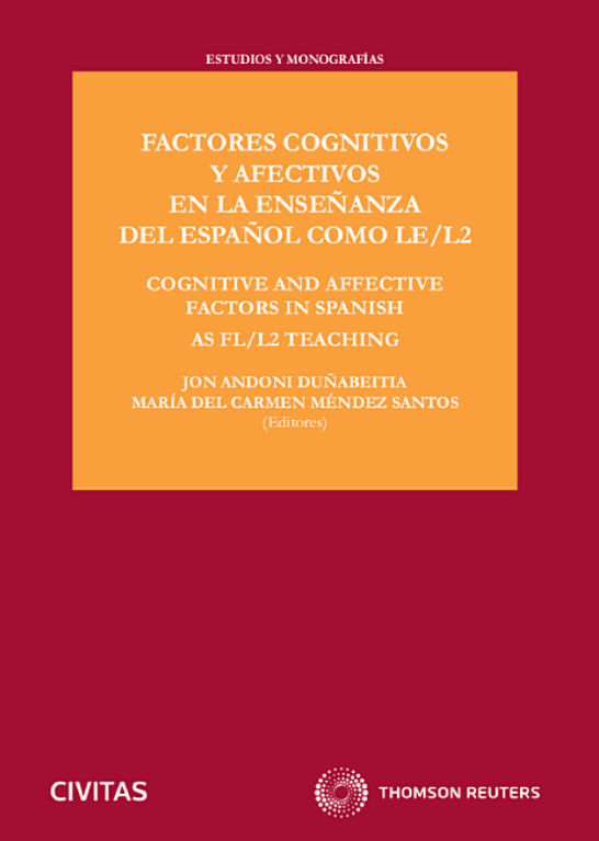 Imagen de portada del libro Factores cognitivos y afectivos en la enseñanza del español como LE-L2