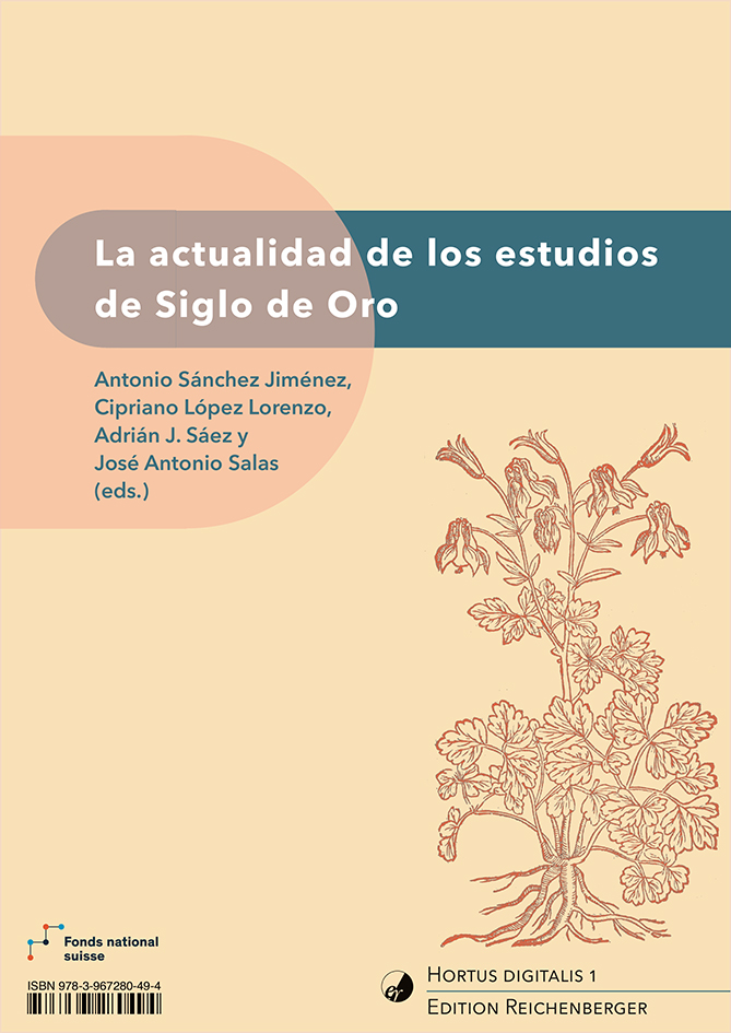 Imagen de portada del libro La actualidad de los estudios de Siglo de Oro