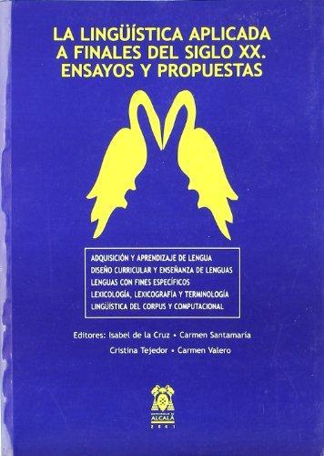Imagen de portada del libro La lingüística aplicada a finales del siglo XX