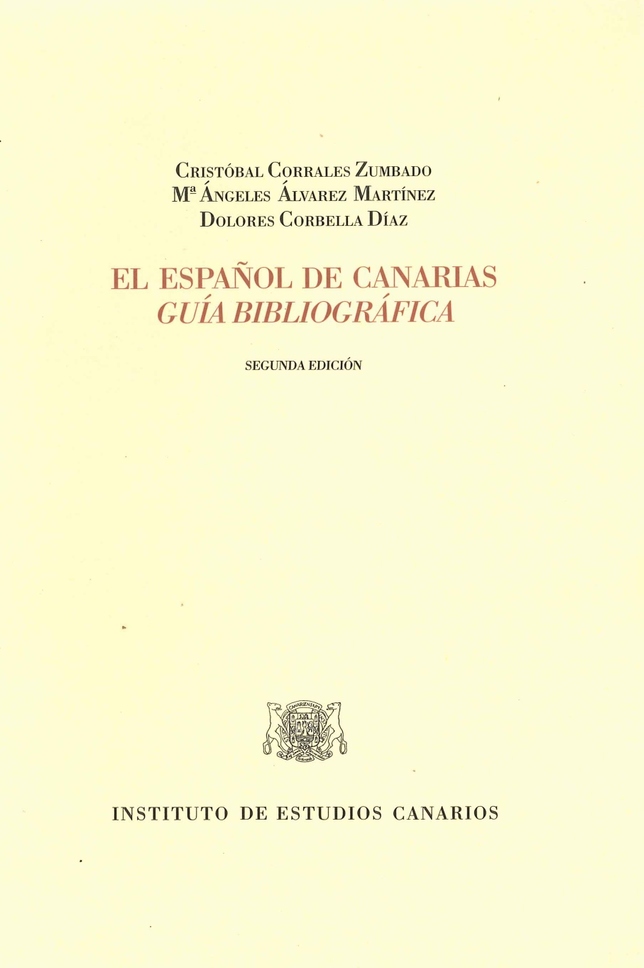 Imagen de portada del libro El español de Canarias