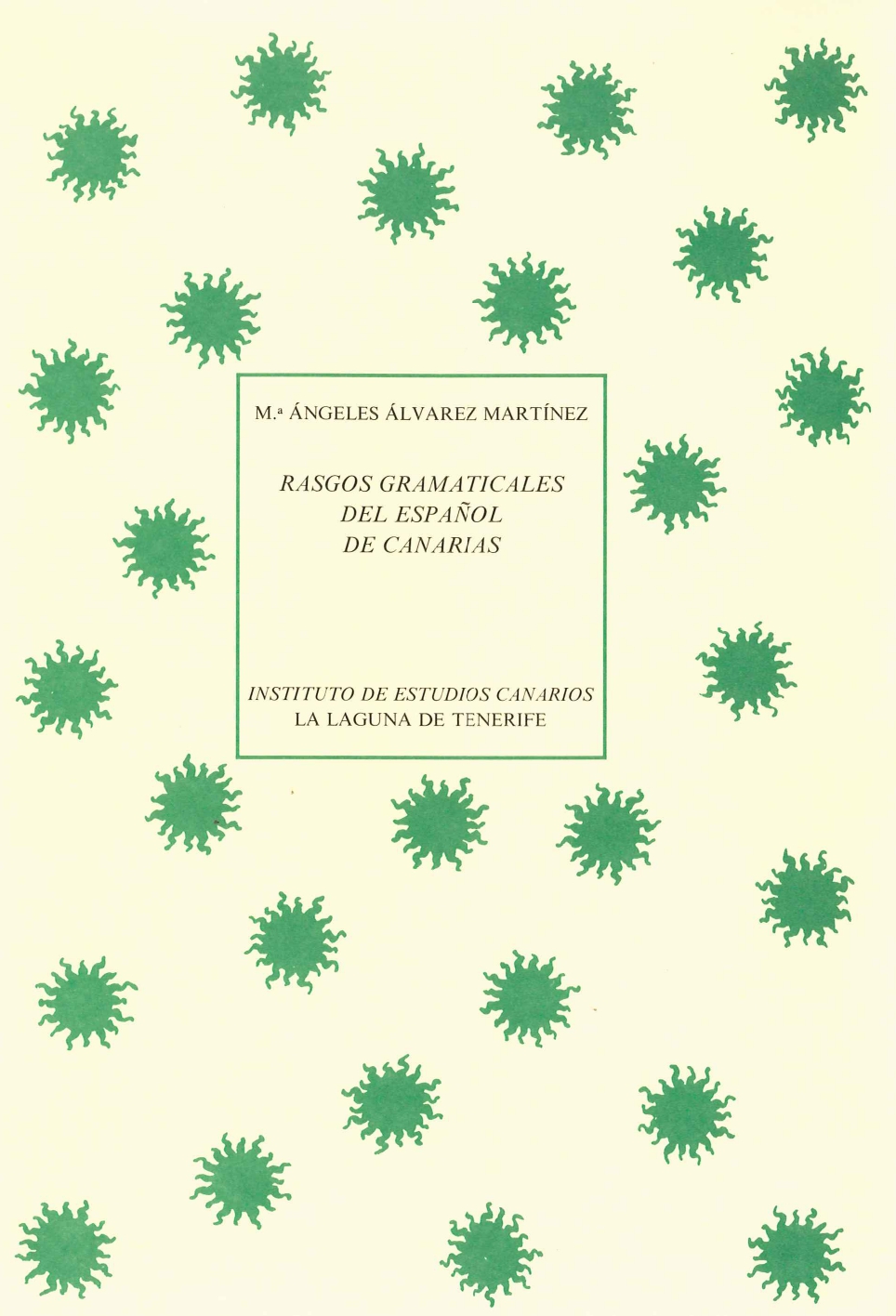 Imagen de portada del libro Rasgos gramaticales del español de Canarias