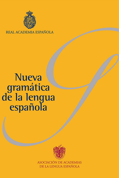 Imagen de portada del libro Nueva gramática de la lengua española