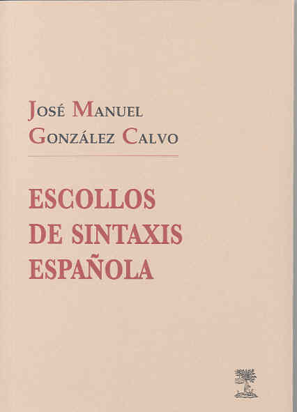 Imagen de portada del libro Escollos de sintaxis española