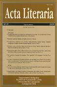 Imagen de portada de la revista Acta literaria