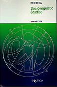 Imagen de portada de la revista Sociolinguistic Studies
