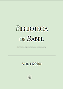 Imagen de portada de la revista Biblioteca de Babel