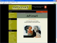 Imagen de portada de la revista AdVersuS