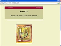 Imagen de portada de la revista Adarve