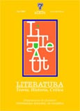 Imagen de portada de la revista Literatura