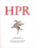 Imagen de portada de la revista Hispanic poetry review